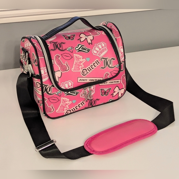 NWT Juicy Couture Large Insulated Tote/Shoulder/Crossbody Lunch/Snack Bag/Box - Picture 2 of 16